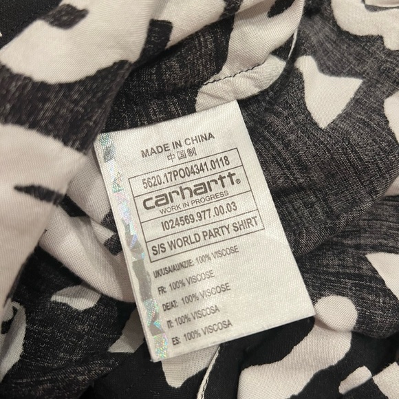 Carhartt Work in Progress World Party Shirt - Picture 5 of 6